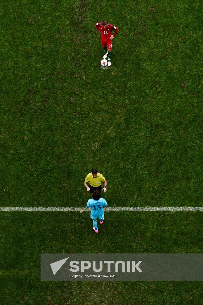 Football. 2017 FIFA Confederations Cup. Third-place match