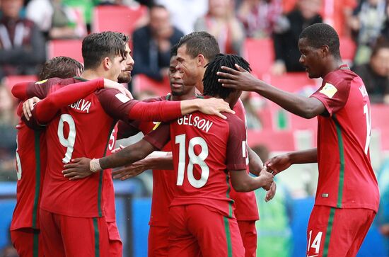 Football. 2017 FIFA Confederations Cup. Third-place match