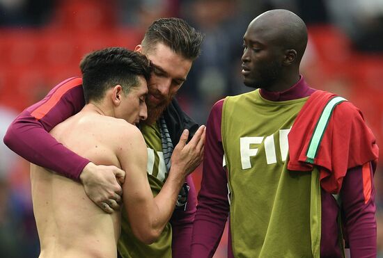 Football. 2017 FIFA Confederations Cup. Third-place match