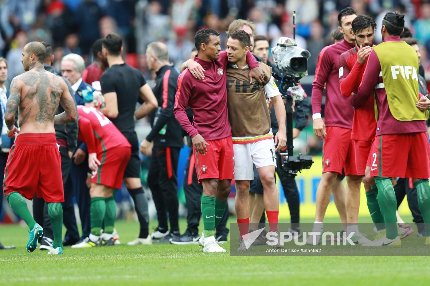 Football. 2017 FIFA Confederations Cup. Third-place match
