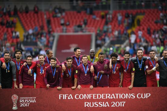 Football. 2017 FIFA Confederations Cup. Third-place match