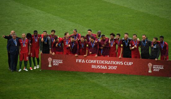 Football. 2017 FIFA Confederations Cup. Third-place match