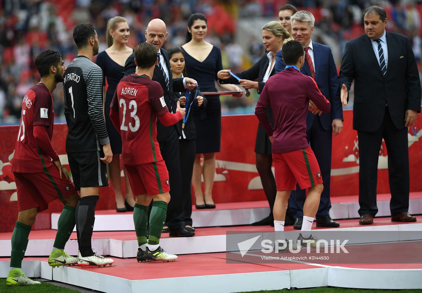 Football. 2017 FIFA Confederations Cup. Third-place match