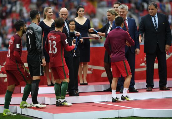 Football. 2017 FIFA Confederations Cup. Third-place match