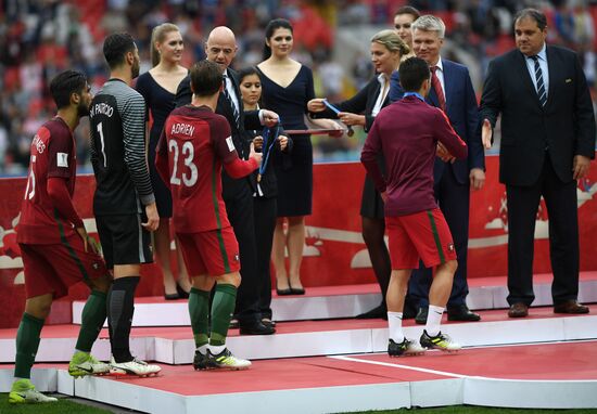 Football. 2017 FIFA Confederations Cup. Third-place match