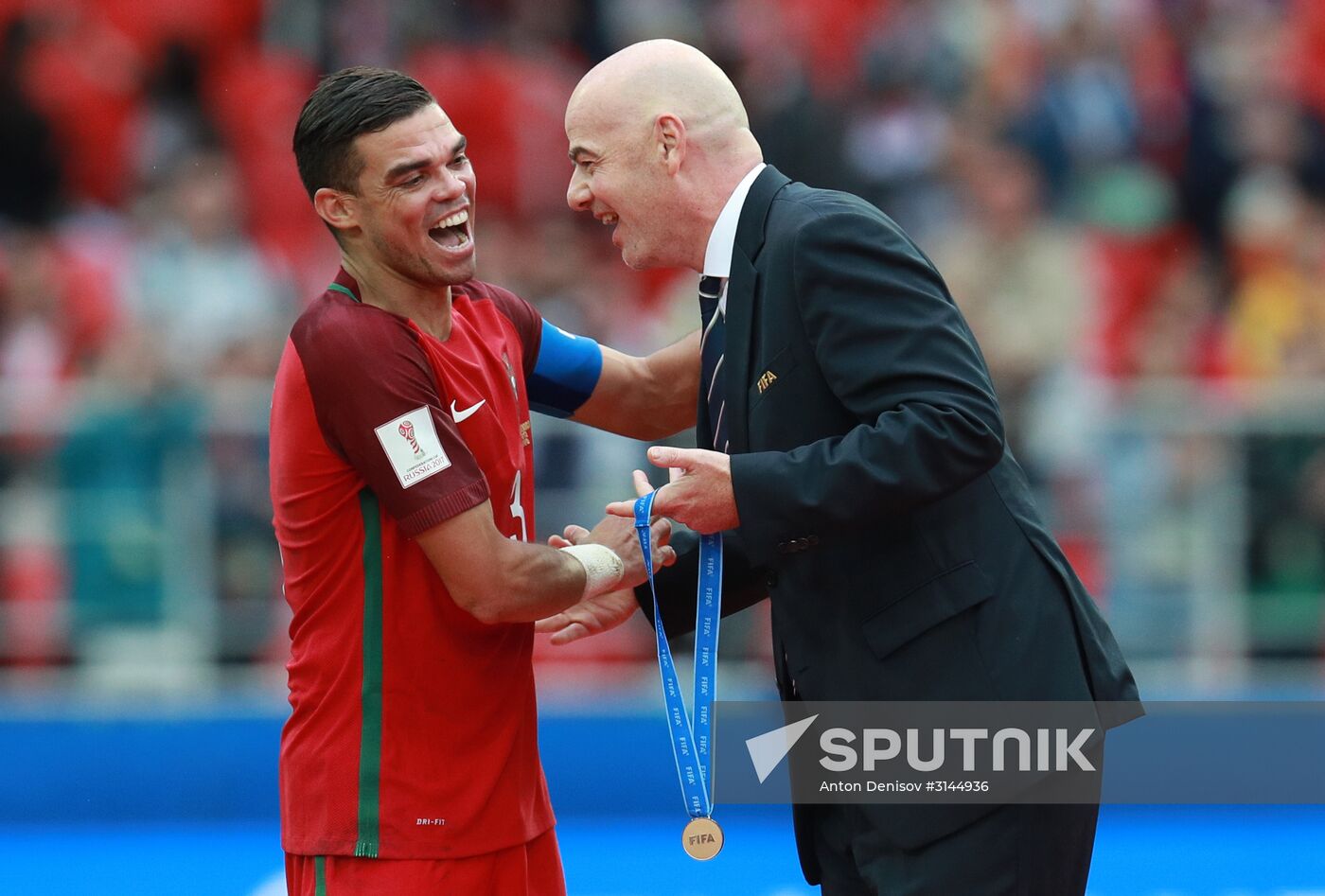 Football. 2017 FIFA Confederations Cup. Third-place match