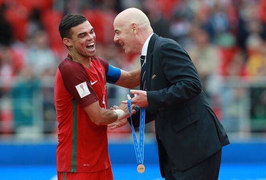 Football. 2017 FIFA Confederations Cup. Third-place match