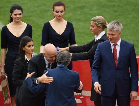 Football. 2017 FIFA Confederations Cup. Third-place match