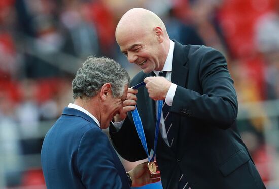 Football. 2017 FIFA Confederations Cup. Third-place match