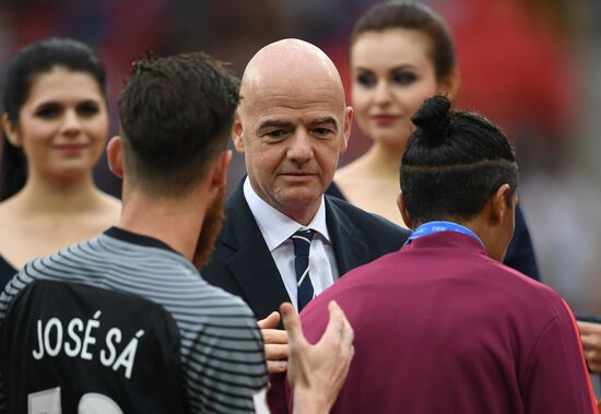 Football. 2017 FIFA Confederations Cup. Third-place match