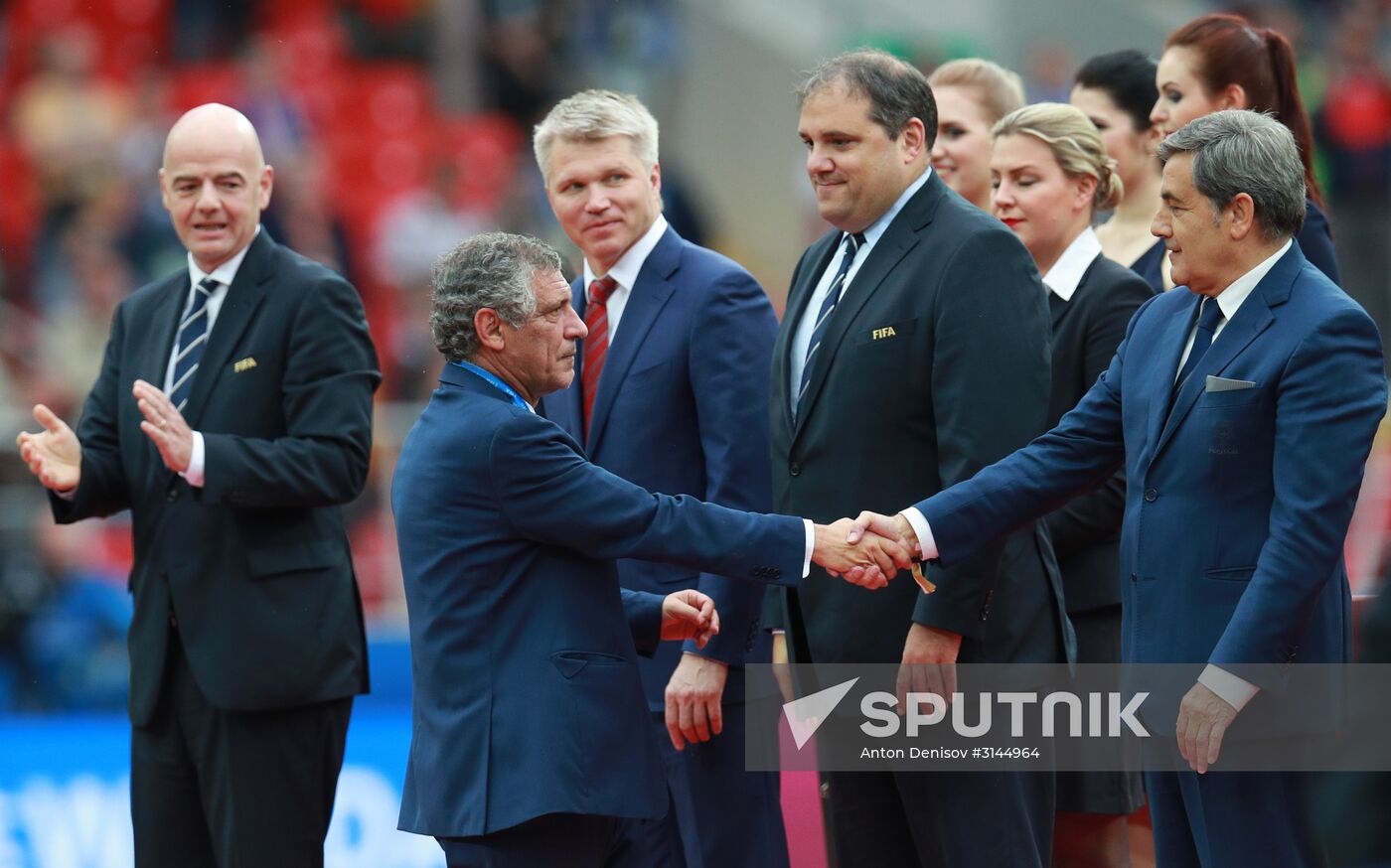 Football. 2017 FIFA Confederations Cup. Third-place match