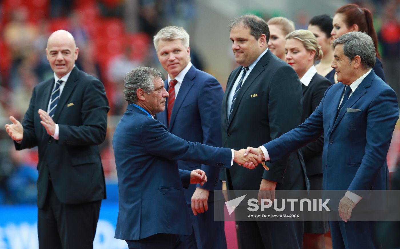 Football. 2017 FIFA Confederations Cup. Third-place match