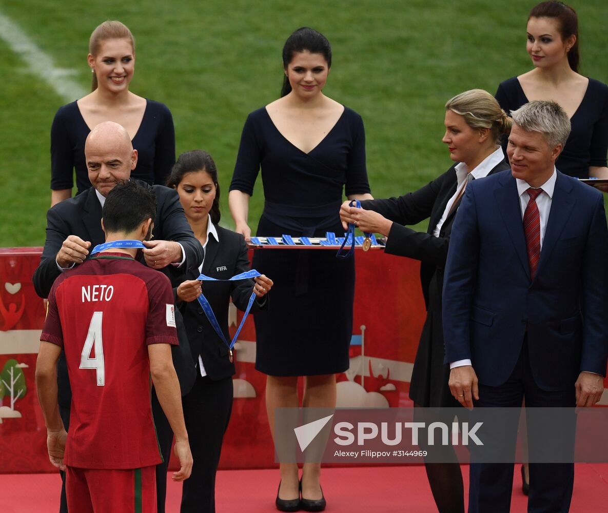 Football. 2017 FIFA Confederations Cup. Third-place match