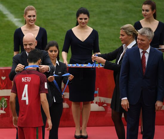 Football. 2017 FIFA Confederations Cup. Third-place match