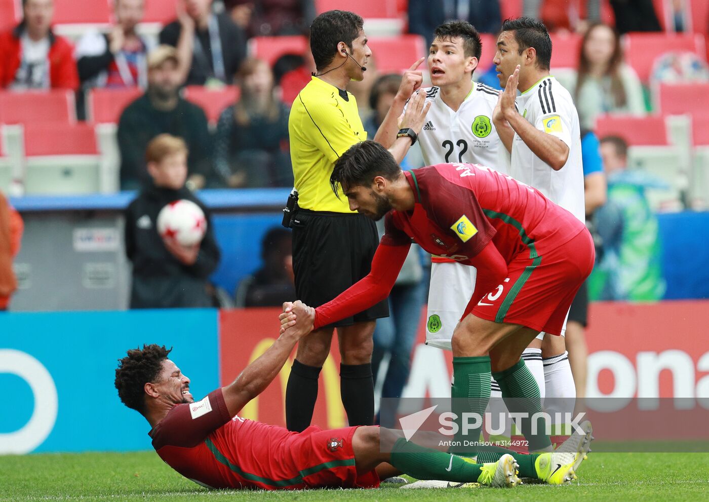 Football. 2017 FIFA Confederations Cup. Third-place match