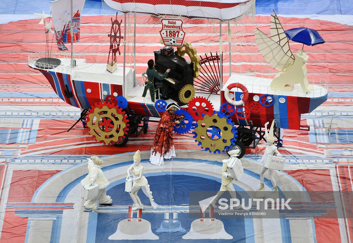 Football. 2017 FIFA Confederations Cup. Closing ceremony