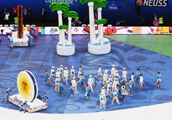 Football. 2017 FIFA Confederations Cup. Closing ceremony