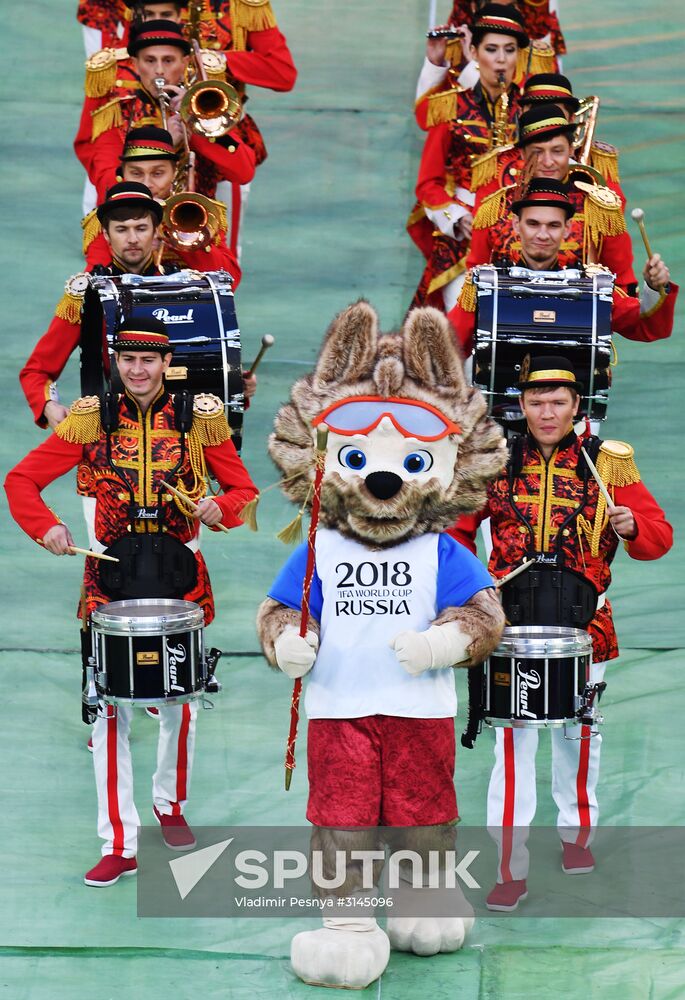 Football. 2017 FIFA Confederations Cup. Closing ceremony