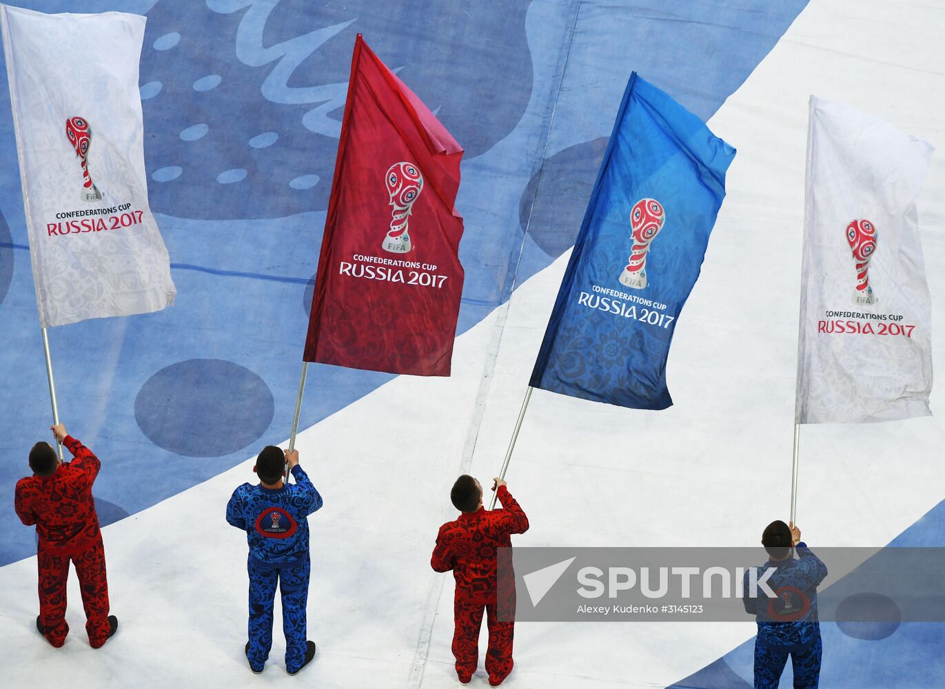 Football. 2017 FIFA Confederations Cup. Closing ceremony