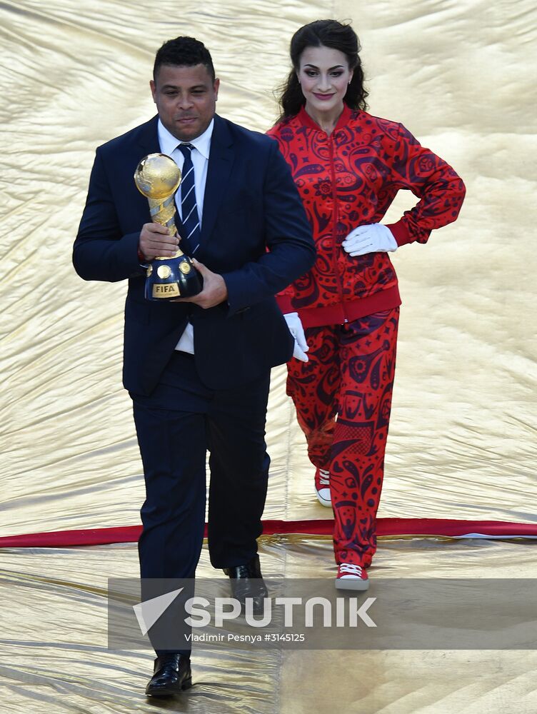 Football. 2017 FIFA Confederations Cup. Closing ceremony