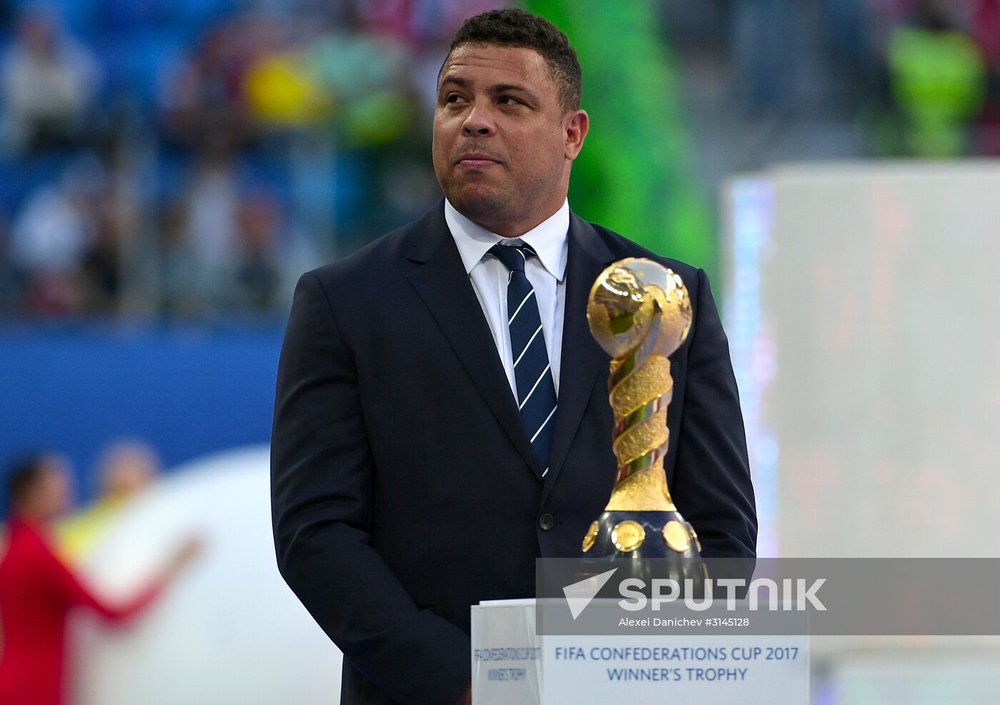 Football. 2017 FIFA Confederations Cup. Closing ceremony
