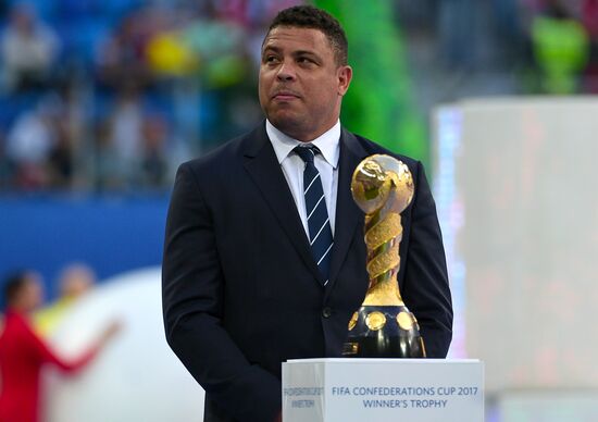 Football. 2017 FIFA Confederations Cup. Closing ceremony