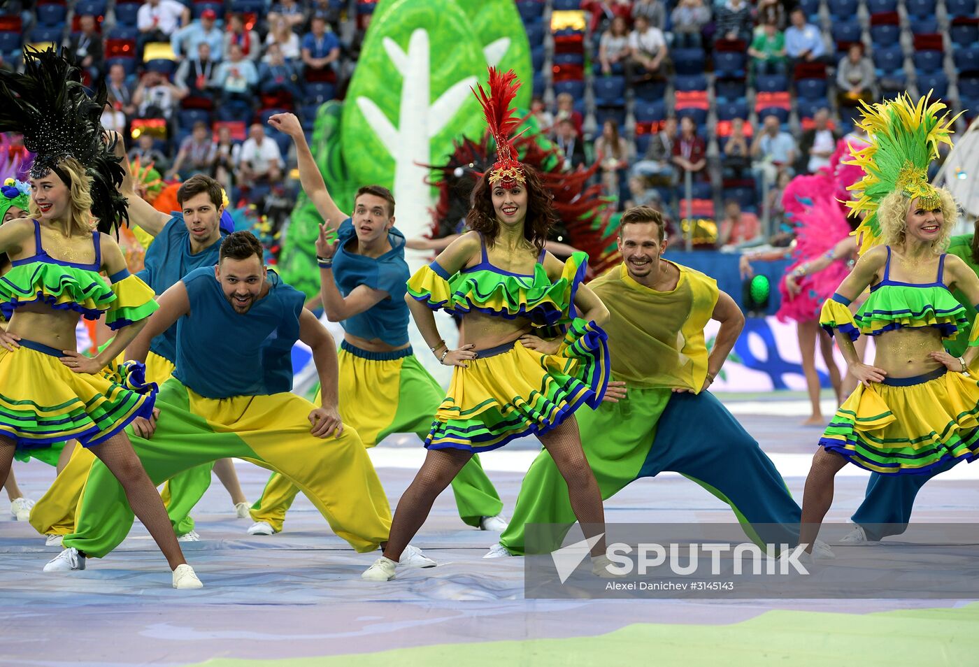 Football. 2017 FIFA Confederations Cup. Closing ceremony