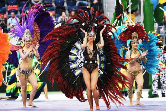 Football. 2017 FIFA Confederations Cup. Closing ceremony