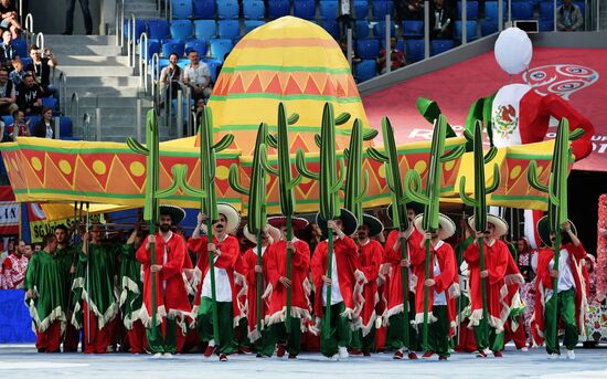 Football. 2017 FIFA Confederations Cup. Closing ceremony