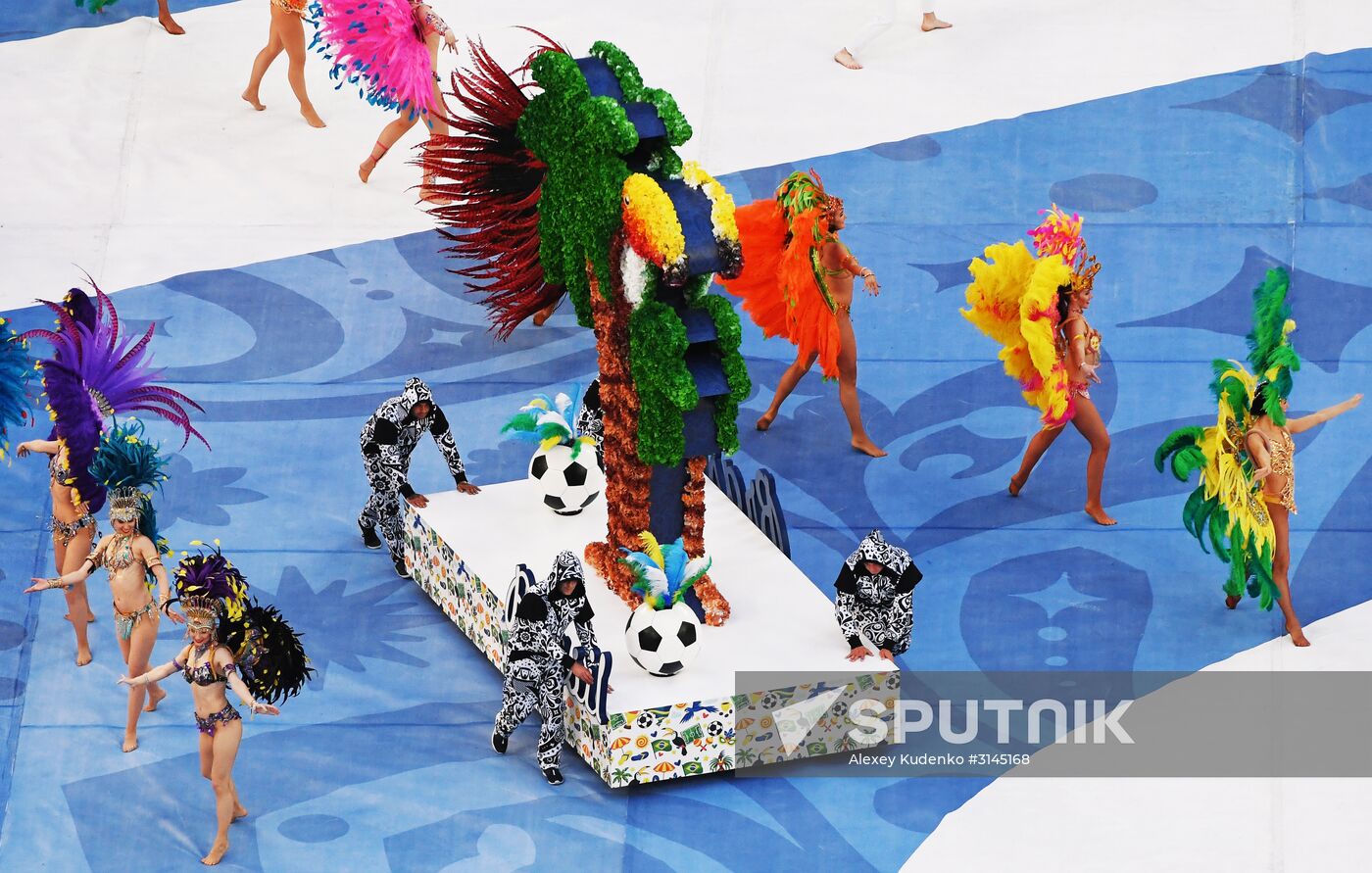 Football. 2017 FIFA Confederations Cup. Closing ceremony