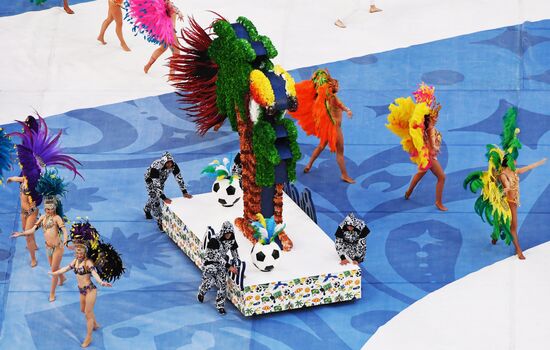 Football. 2017 FIFA Confederations Cup. Closing ceremony