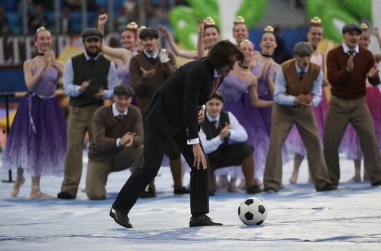 Football. 2017 FIFA Confederations Cup. Closing ceremony