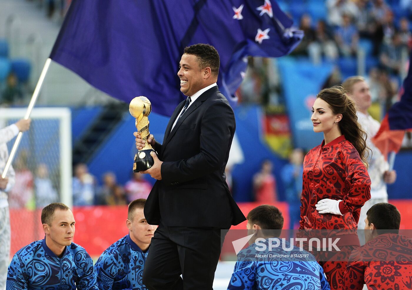 Football. 2017 FIFA Confederations Cup. Closing ceremony