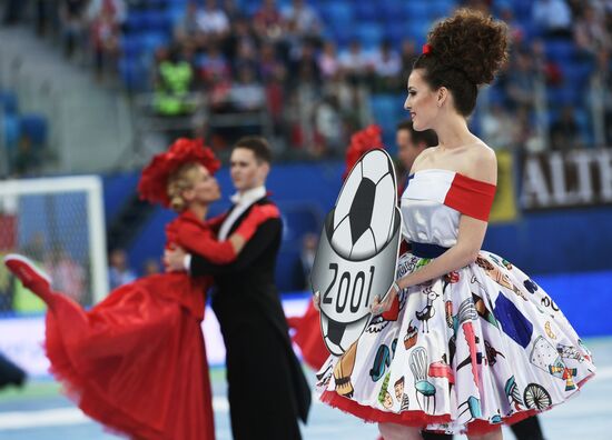 Football. 2017 FIFA Confederations Cup. Closing ceremony