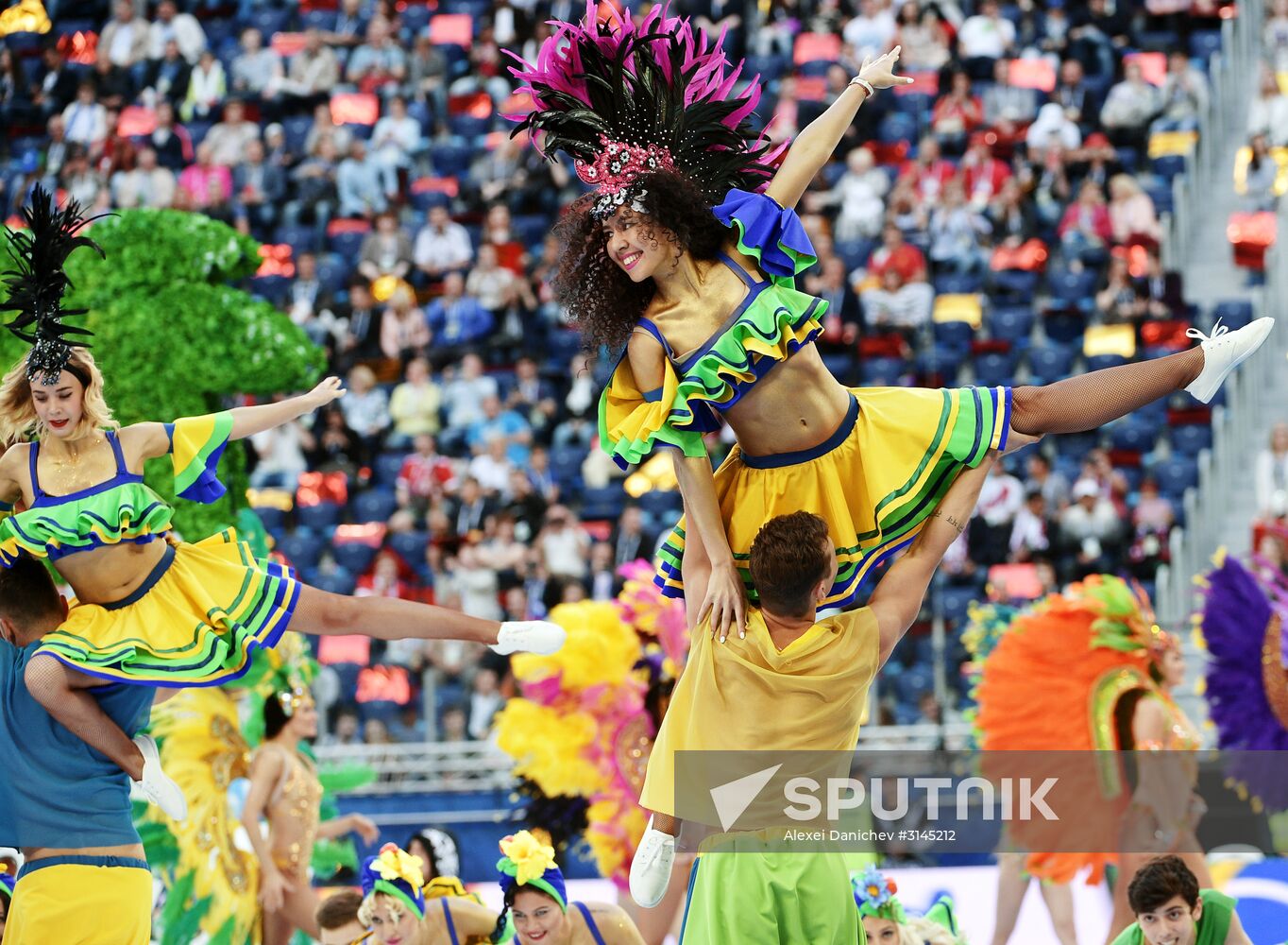 Football. 2017 FIFA Confederations Cup. Closing ceremony