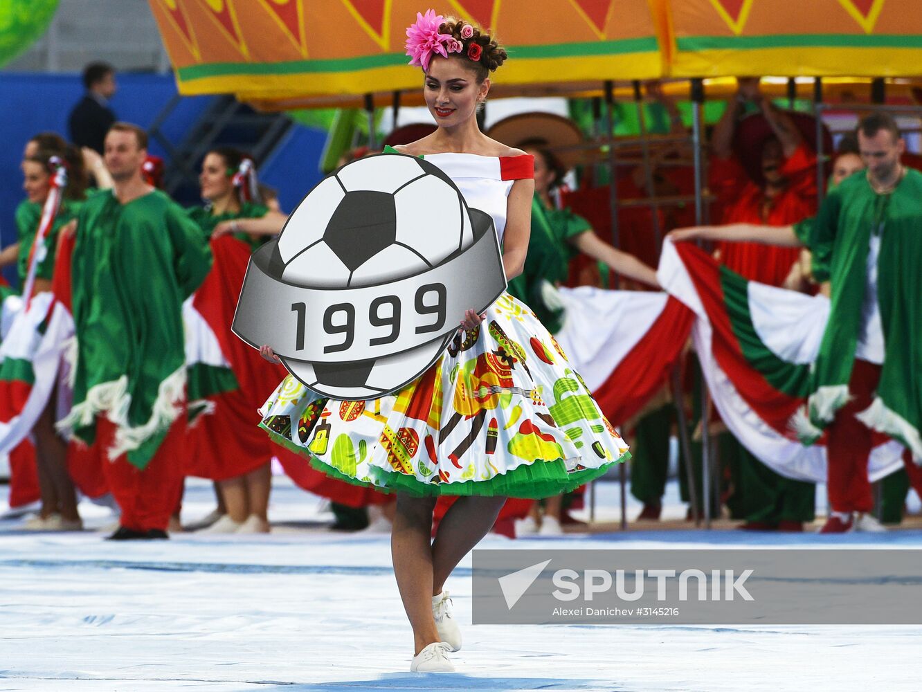 Football. 2017 FIFA Confederations Cup. Closing ceremony