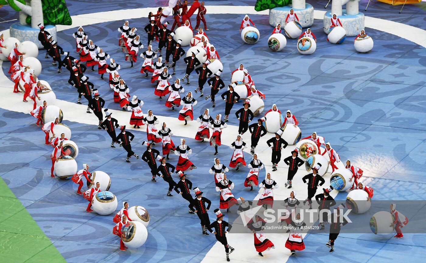 Football. 2017 FIFA Confederations Cup. Closing ceremony