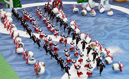 Football. 2017 FIFA Confederations Cup. Closing ceremony