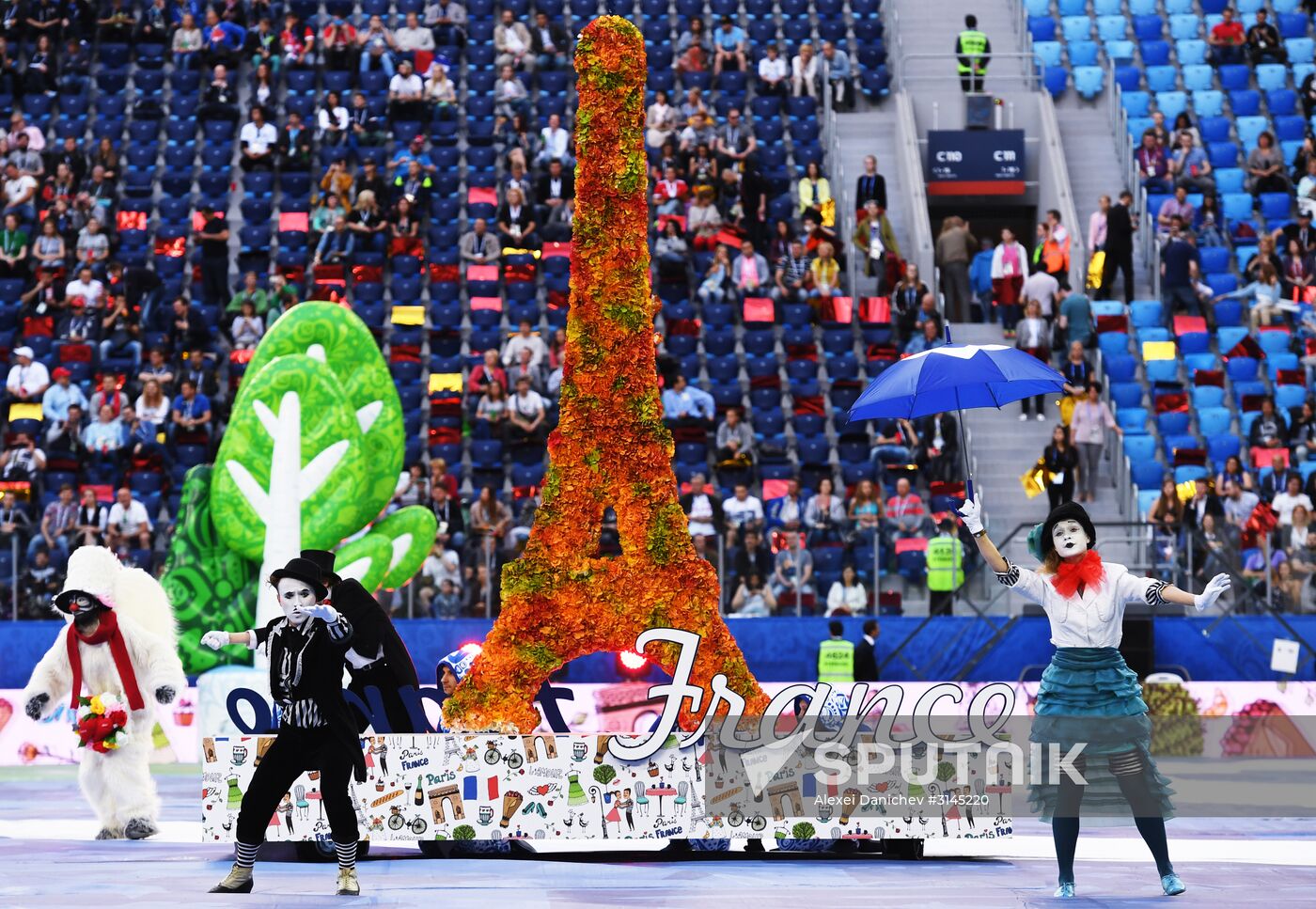 Football. 2017 FIFA Confederations Cup. Closing ceremony