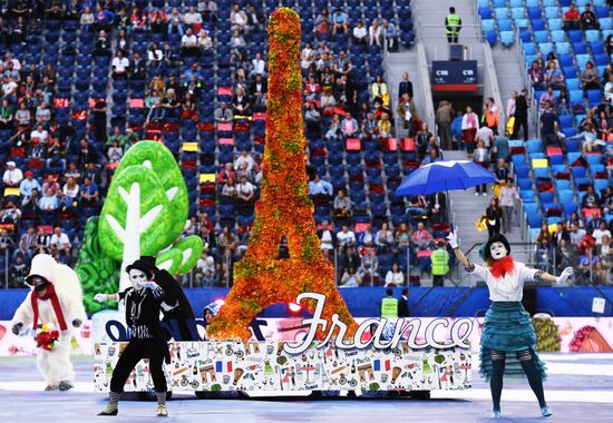 Football. 2017 FIFA Confederations Cup. Closing ceremony
