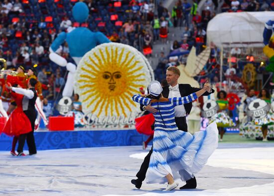 Football. 2017 FIFA Confederations Cup. Closing ceremony
