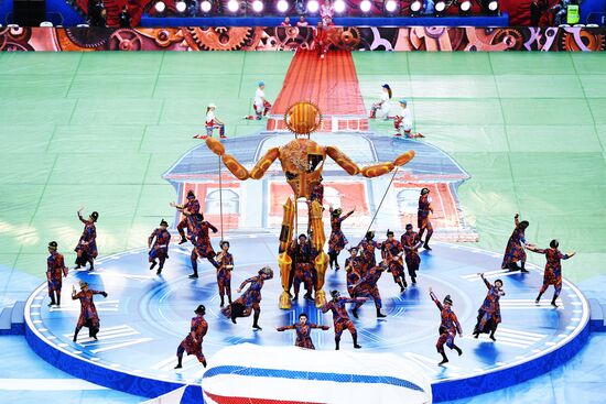 Football. 2017 FIFA Confederations Cup. Closing ceremony
