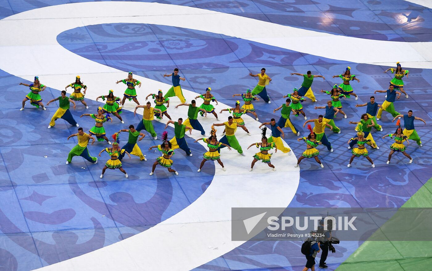 Football. 2017 FIFA Confederations Cup. Closing ceremony