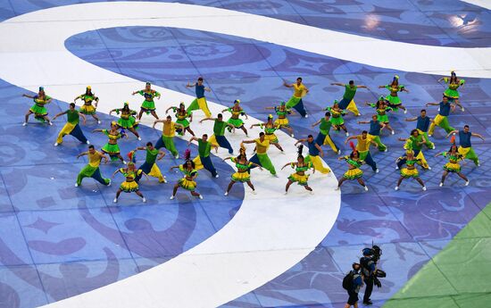 Football. 2017 FIFA Confederations Cup. Closing ceremony