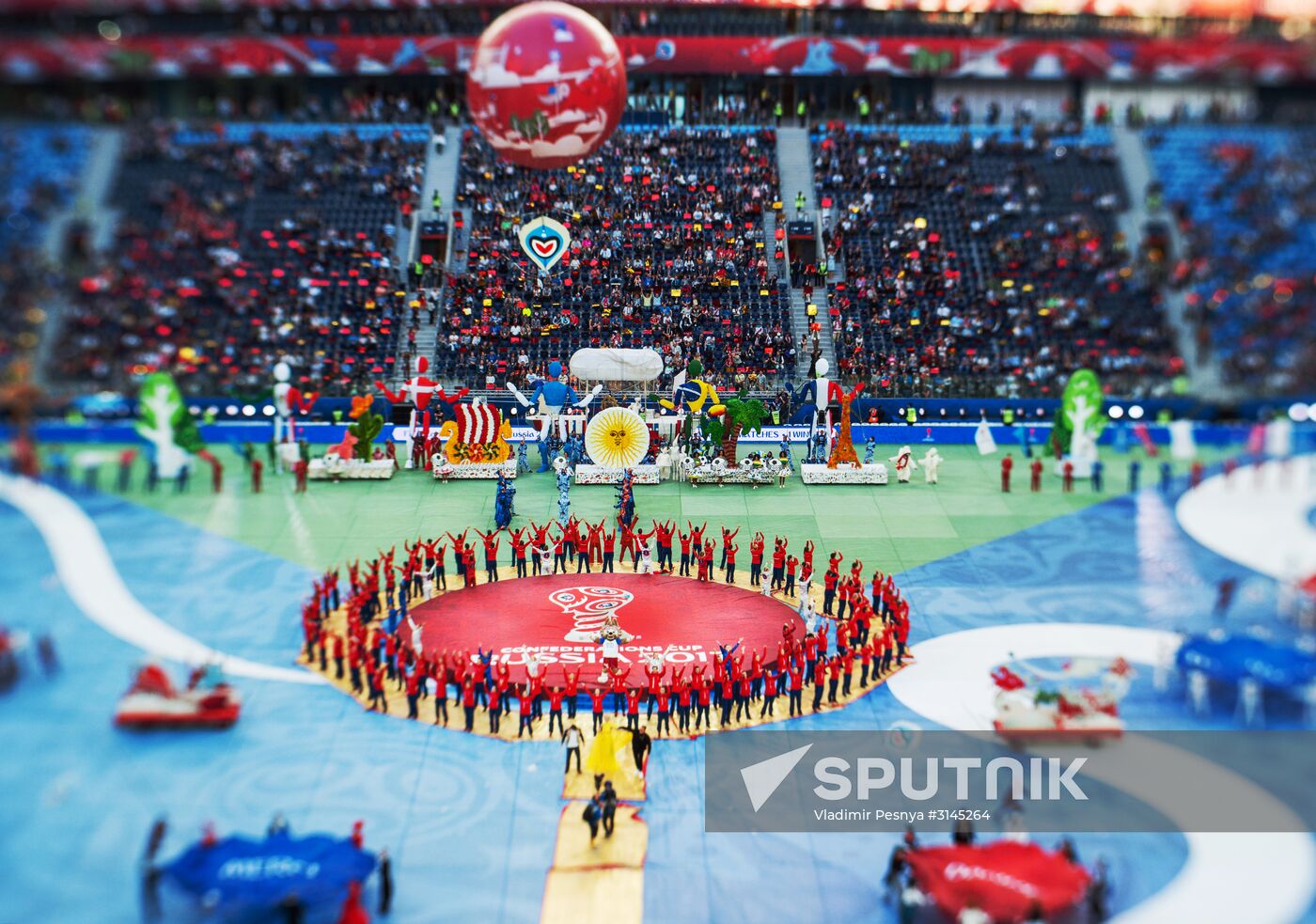 Football. 2017 FIFA Confederations Cup. Closing ceremony