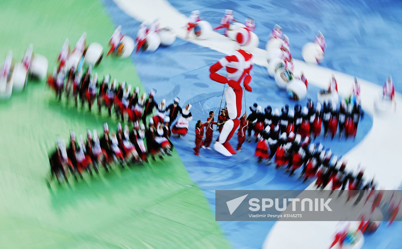 Football. 2017 FIFA Confederations Cup. Closing ceremony