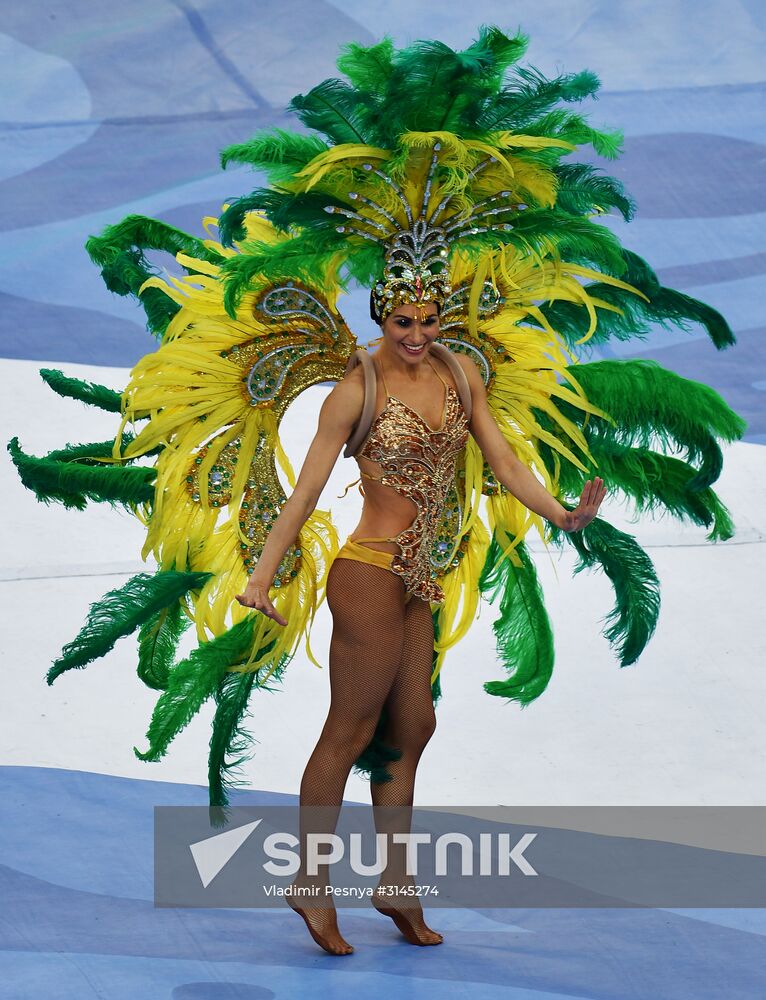 Football. 2017 FIFA Confederations Cup. Closing ceremony