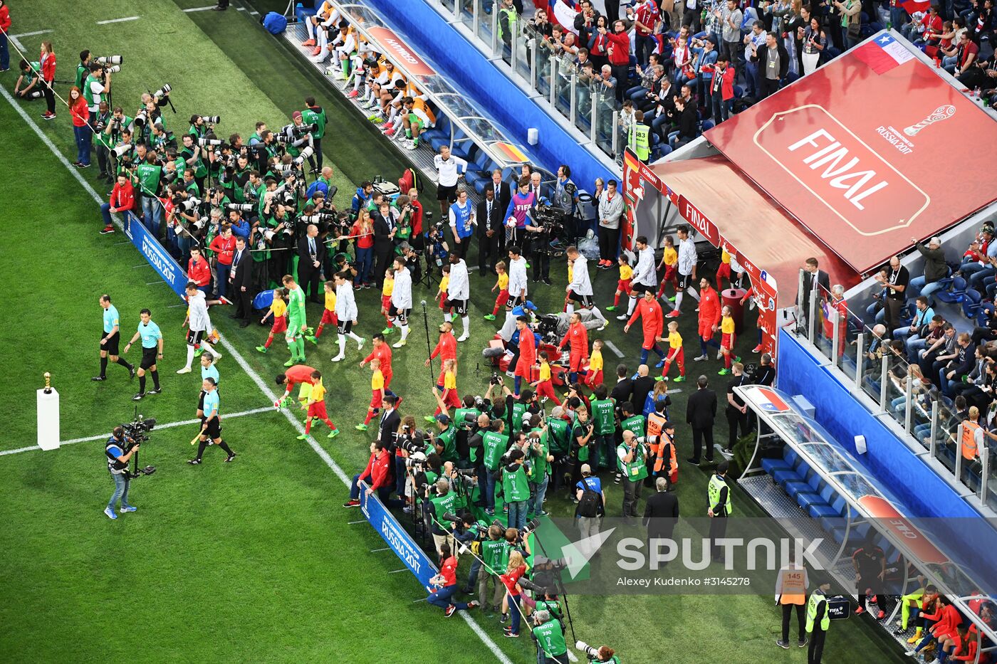 Football. 2017 FIFA Confederations Cup. Final match