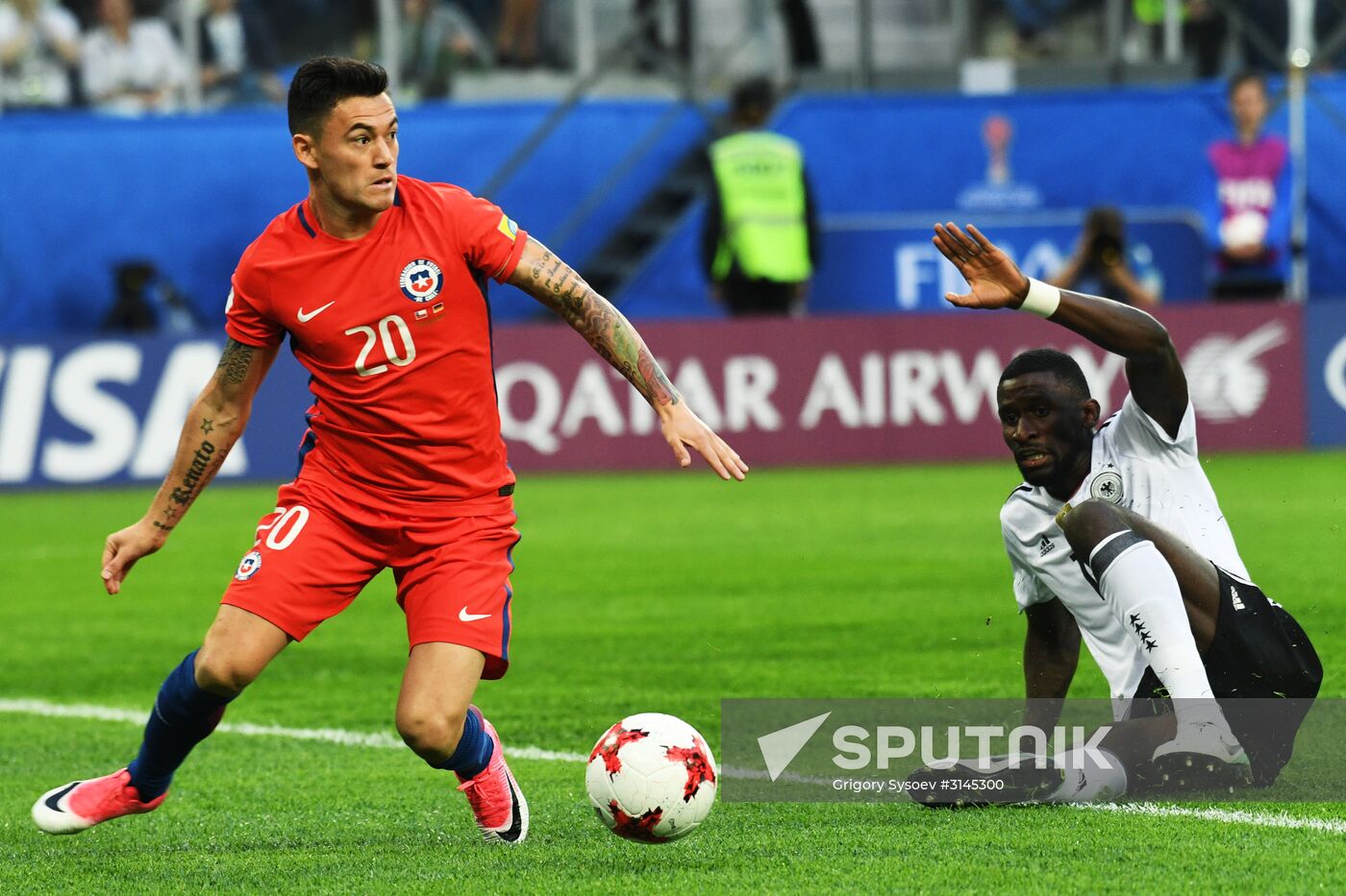 Football. 2017 FIFA Confederations Cup. Final match
