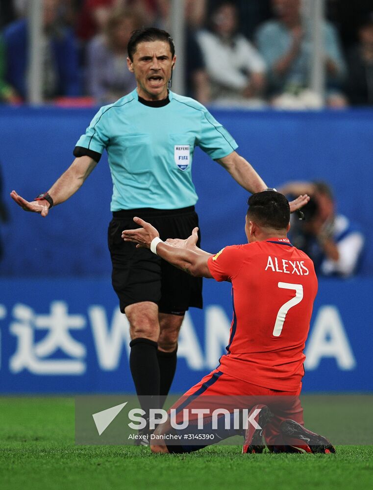 Football. 2017 FIFA Confederations Cup. Final match